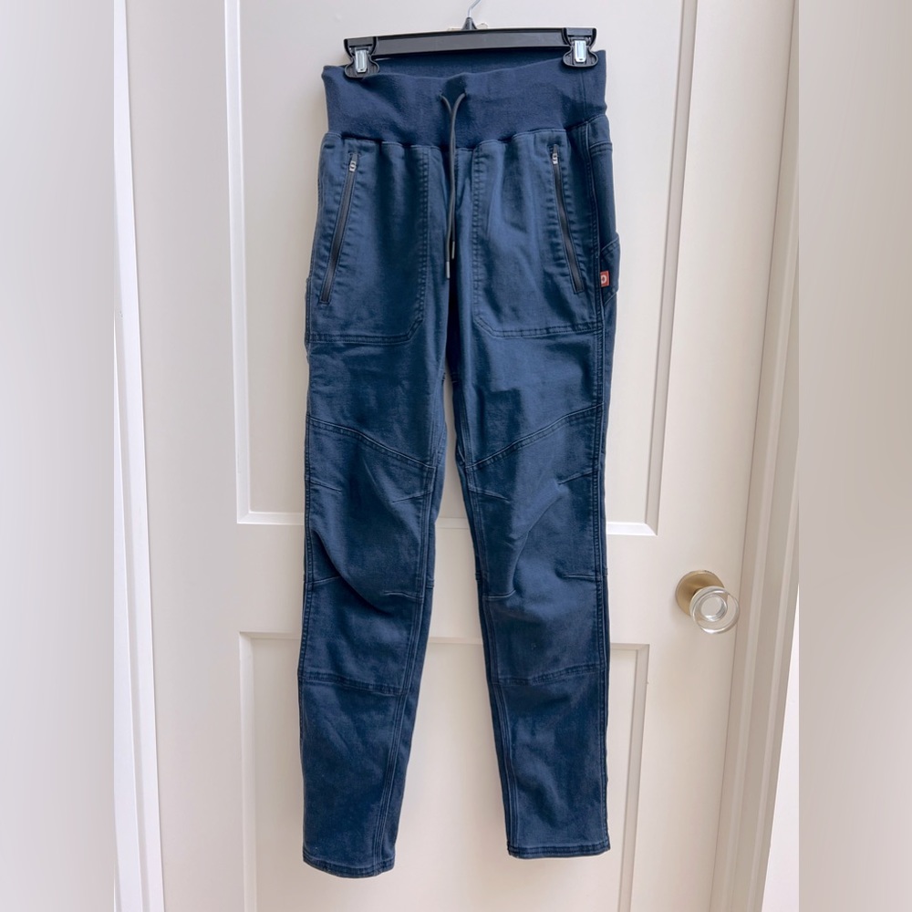 Dovetail  CHRISTA DIY IN SULFUR NAVY COTTON TWILL